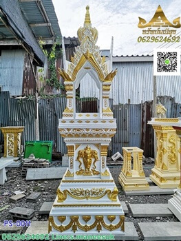 ศาลพระพรหม 9 นิ้ว ใบระกาลายใหม่