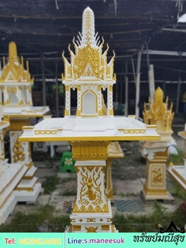 ศาลพระภูมิวิมานมังกร เสานางฟ้า