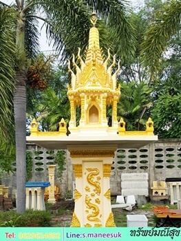 ศาลพระภูมิ3ชั้นจัมโบ ใหญ่อลังการ