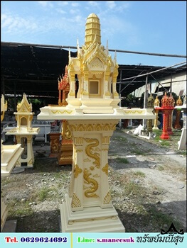 ศาลพระภูมิลพบุรีกลาง รุ่นใหญ่ยอดนิยม สวย คลาสสิค