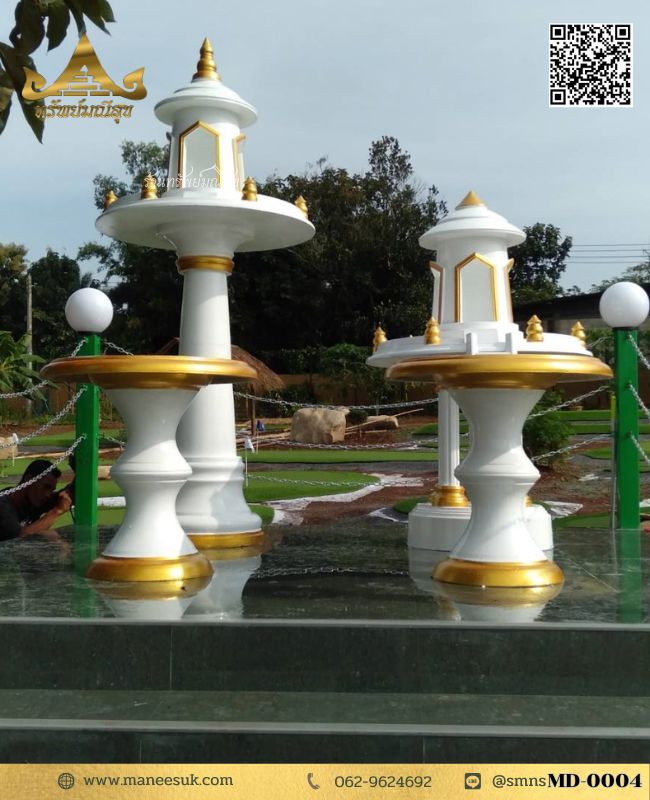 ศาลพระภูมิโมเดิร์นสไตล์มินิมอล ทรงกลม MD-0004