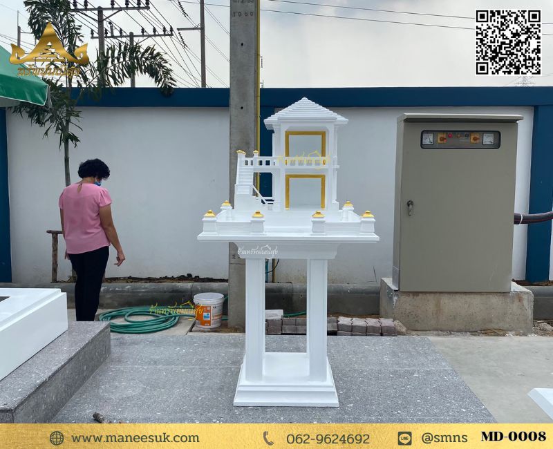 ศาลพระภูมิรูปแบบใหม่ พร้อมศาลตายายโมเดิร์น md-0008
