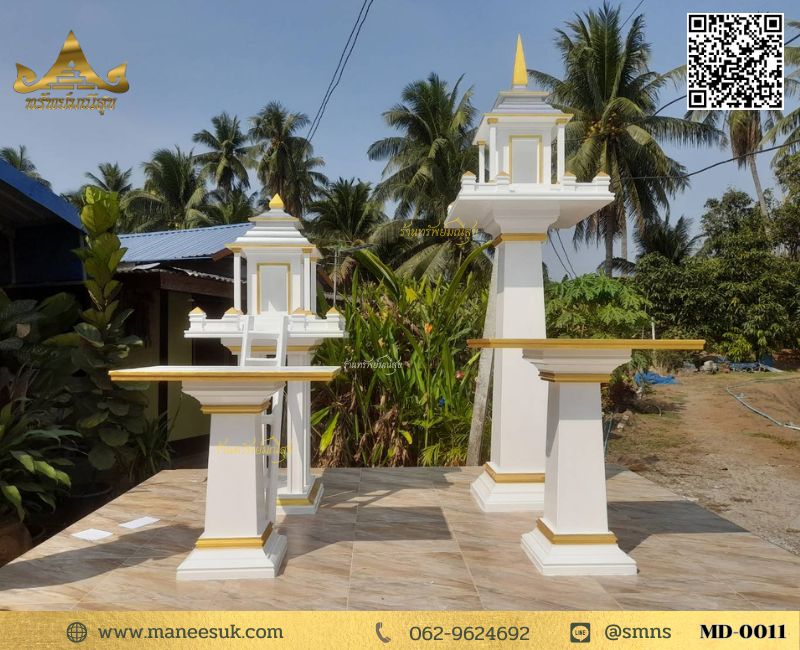 ศาลโมเดิร์นขนาดเล็ก พร้อมศาลเจ้าที่ Md-0011
