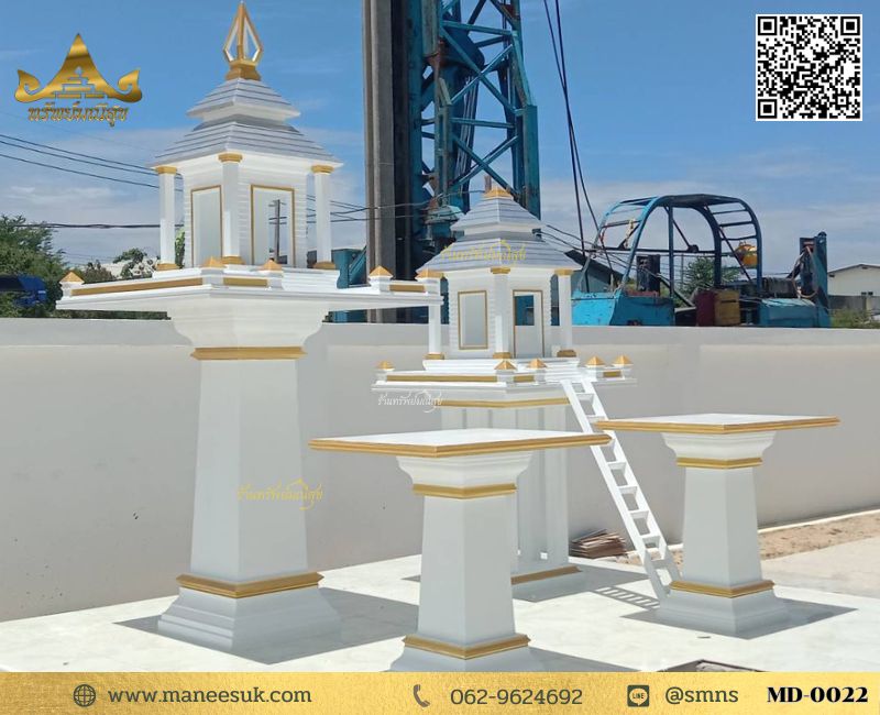 ศาลพระภูมิโมเดิร์นขนาดใหญ่ รุ่น MD-0022